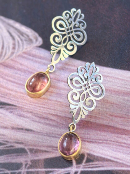 Kolczyki z turmalinami MMK317