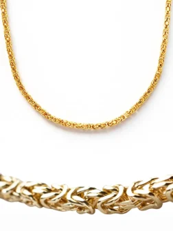 łańcuszek splot królewski