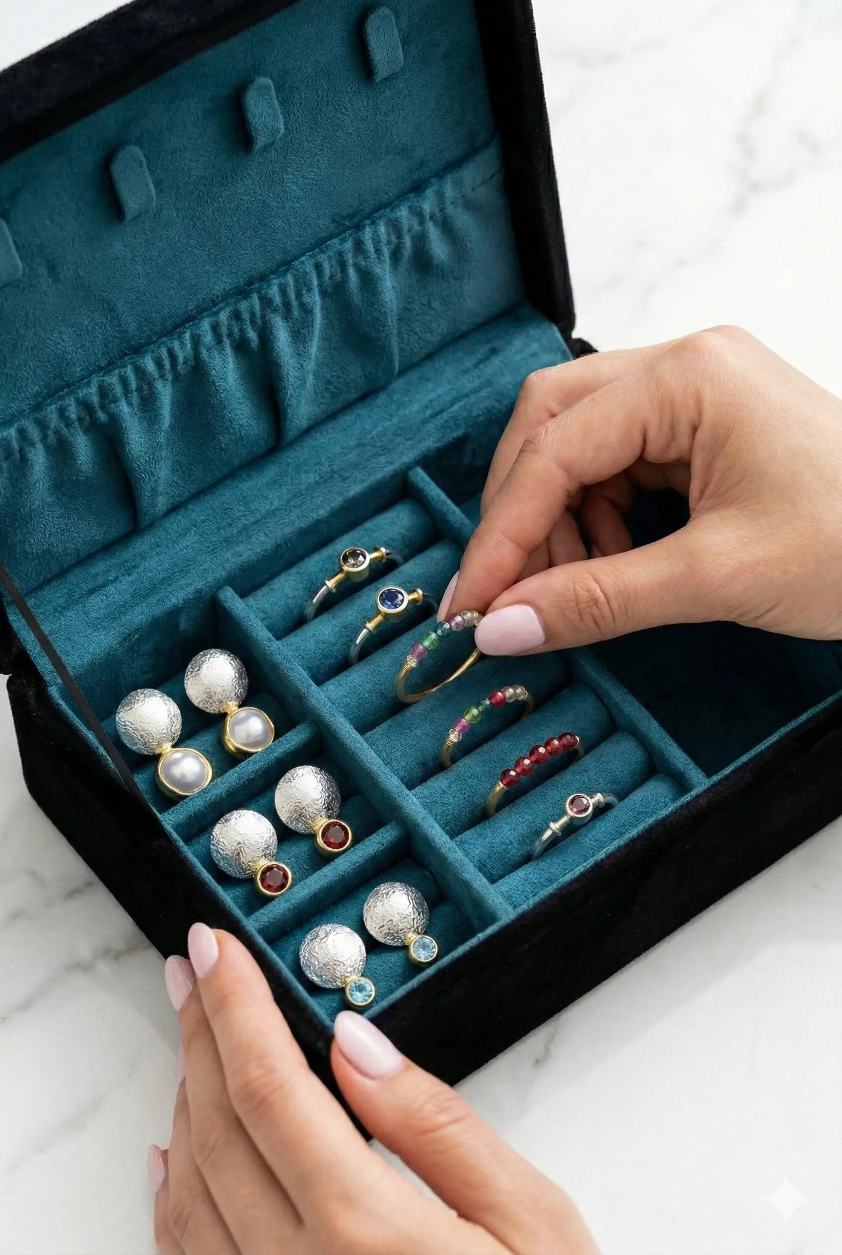 Jak przechowywać biżuterię ze srebra pr 925 MM Sroka Design