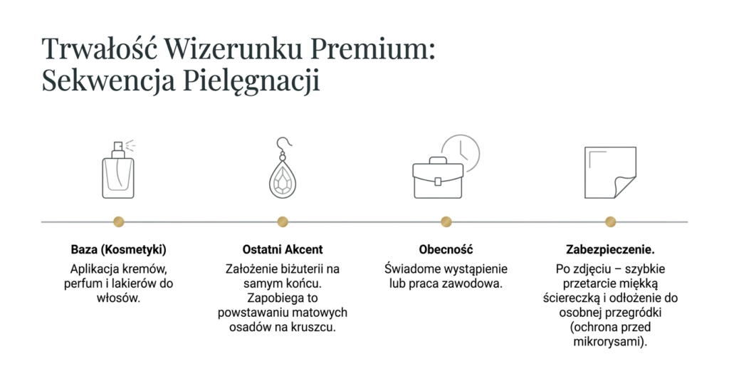 pielęgnacja biżuterii