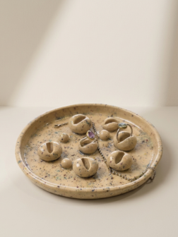 Ceramiczna taca na biżuterię