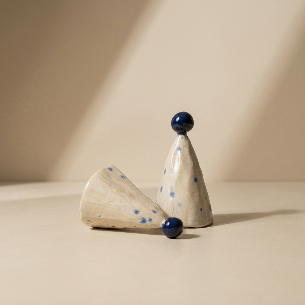 Ceramiczny pionek - stożek na pierścionki 3 stożek na pierścionki